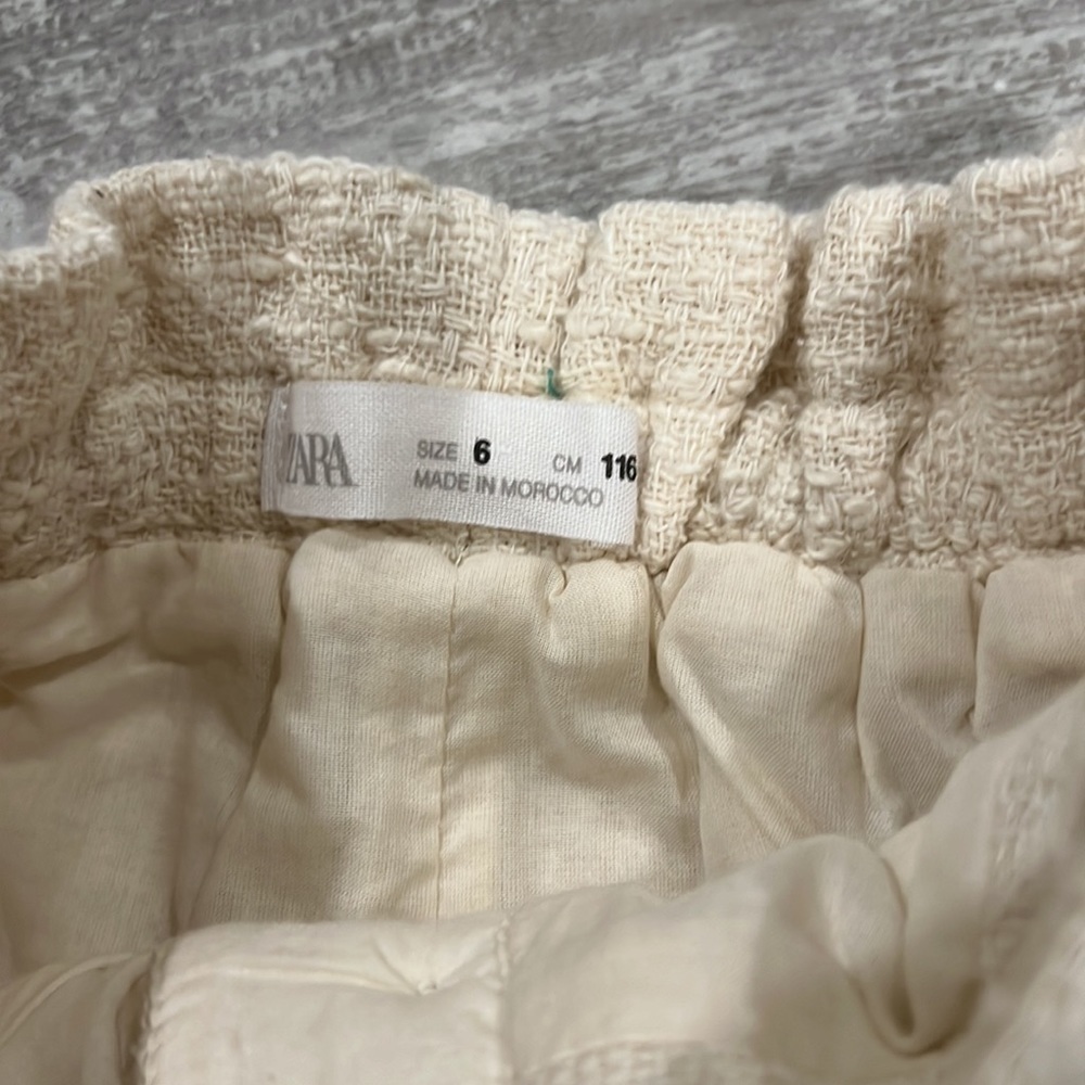 Zara Structured Shorts w/Drawstring - Picture 6 of 7